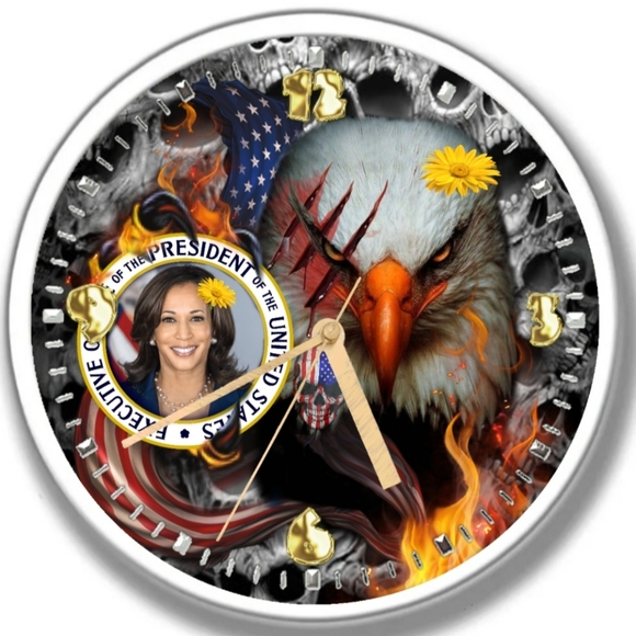 Kamal Harris led lights clock - Picture 3 of 5